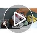 Made Easy Kit Bath Mitts - Pack of 6 (6" x 9") European Style