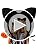 WonderCat London Soft Style Black Cat Ears Headband Halloween Costume Accessory