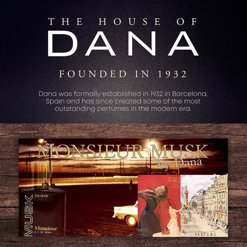 Dana Monsieur Musk Gift Set - EDT Spray & Shower Gel