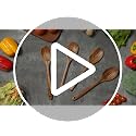 MORGLES 12-Inch Acacia Wooden Cooking Spoons - 2-Pack