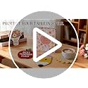 Slohif Corgi Crochet Coasters - Cute Drink Coasters for Home
