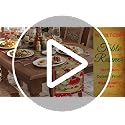 Worltoldb 13x72 Inch Linen Table Runner for Kitchen & Dining