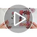 320PCS Floral Stickers Set for Card Making - Easy Peel Designs