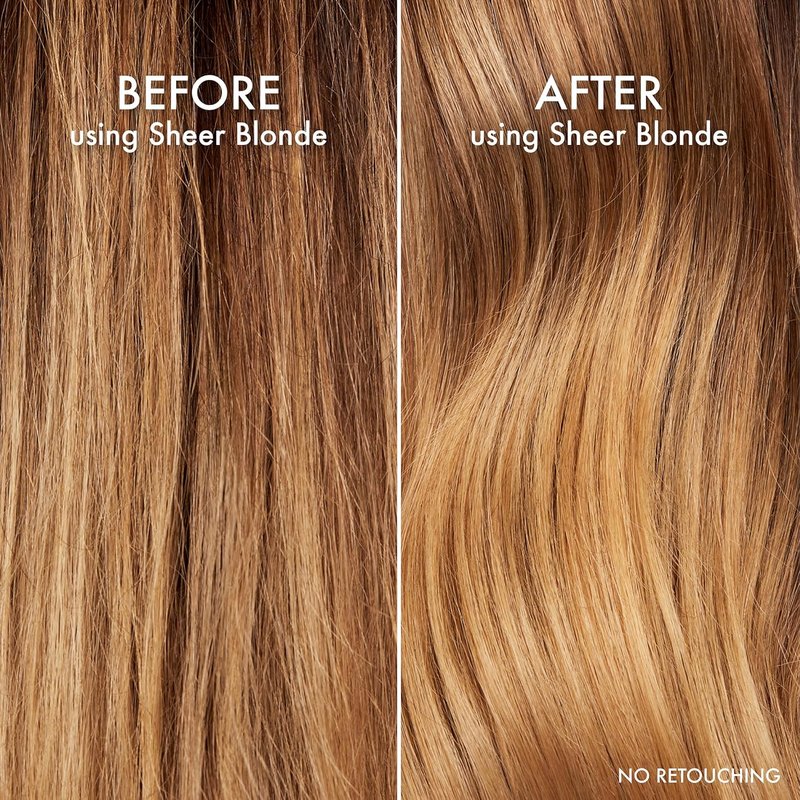 John Frieda Sheer Blonde Brightening Conditioner - Nourishing Formula for Radiant Blonde Hair | 8.3 Fl Oz, Pack of 2