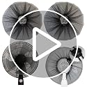 12-Inch Fan Covers for Table Fans - Child Safety Mesh Protectors (2 Pack)