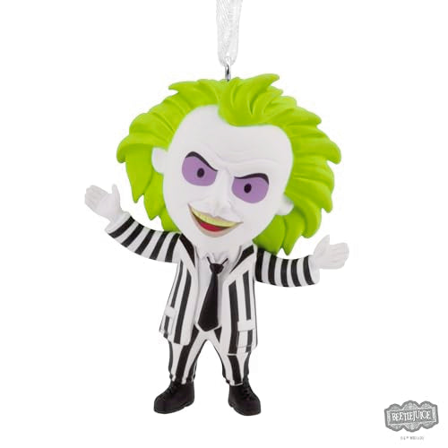 Beetlejuice Christmas Ornament by Hallmark - 2.5in Resin Decoration