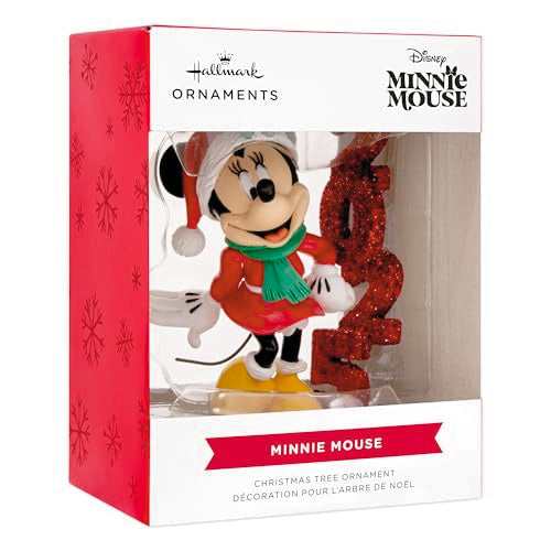 Disney Minnie Mouse 2025 Christmas Ornament by Hallmark