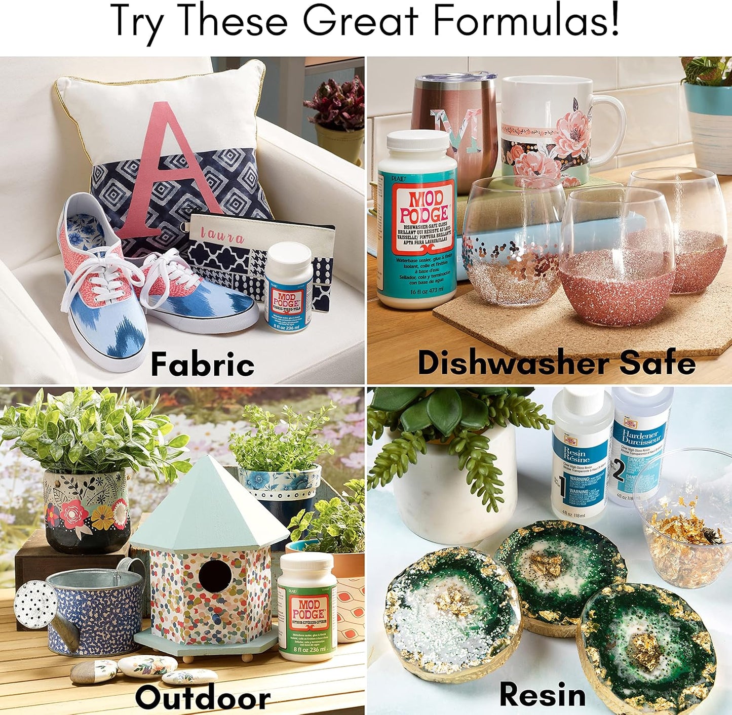 Mod Podge Gloss Sealer - All-in-One Craft Glue & Finish | Quick Dry, Non-Toxic, 16 oz.