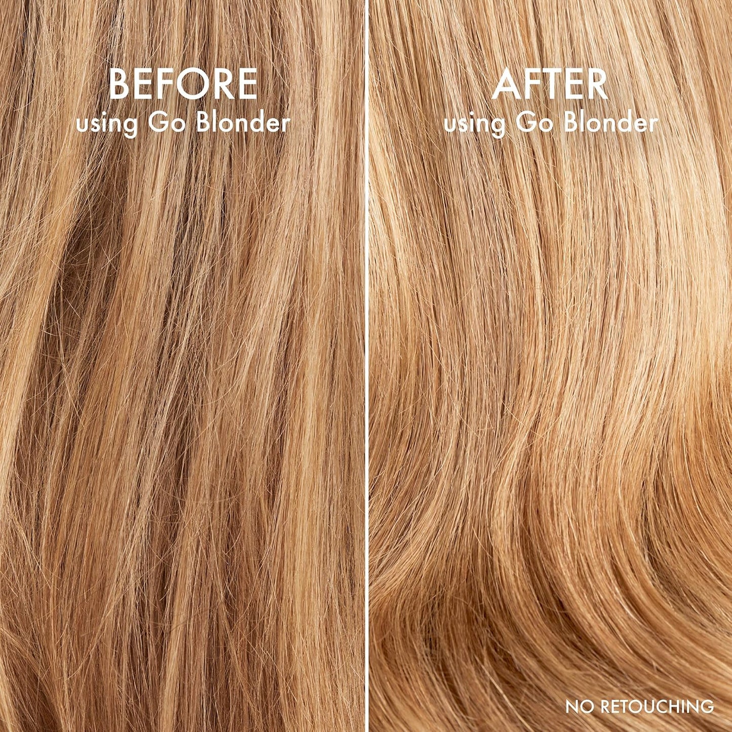 John Frieda Go Blonder Shampoo & Conditioner Set - Gradually Lightens Blonde Hair | 8.3 oz, Pack of 2