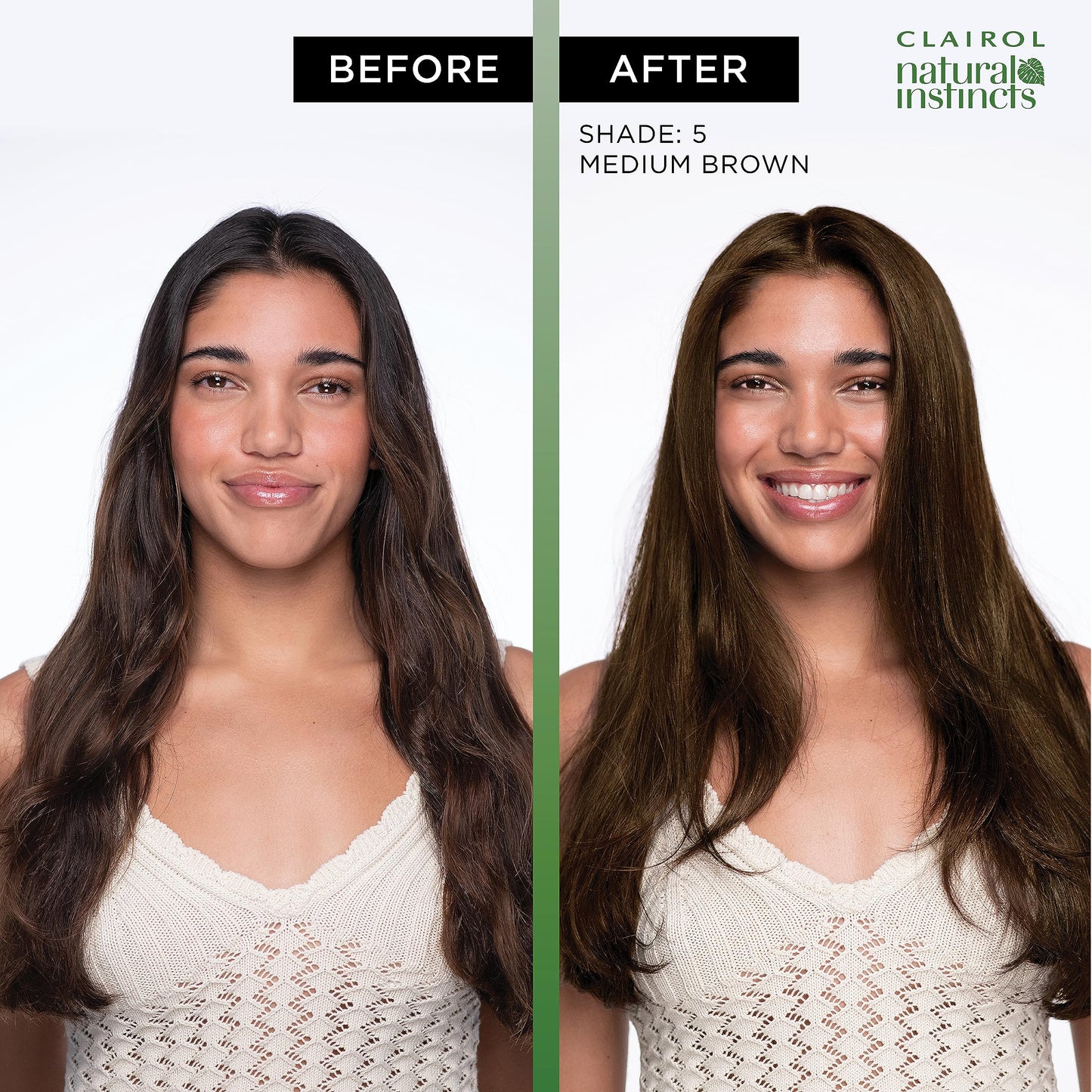 Clairol Natural Instincts Demi-Permanent Hair Dye, 7RG Dark Rose Gold Blonde | Ammonia‑Free, Vegan Hair Color with Coconut Oil & Aloe Vera | Pack of 1