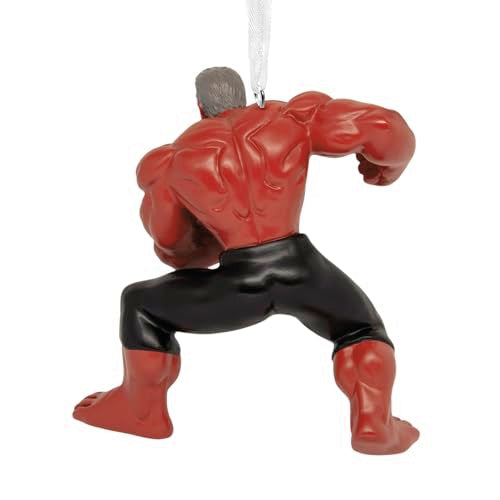 Hallmark Captain Marvel Christmas Ornament - Red Hulk Design