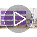 Reusable Microfiber Mop Pads for Swiffer PowerMop - 6 Washable Refills