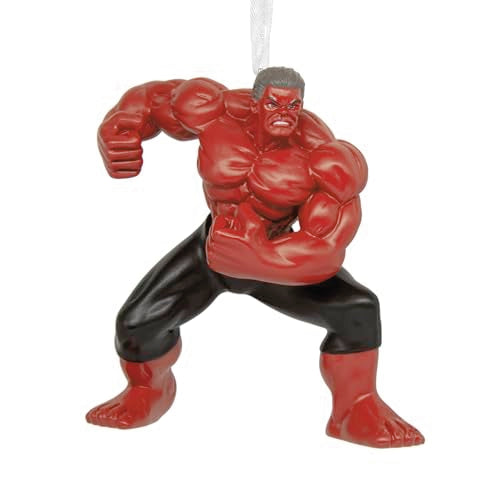 Hallmark Captain Marvel Christmas Ornament - Red Hulk Design