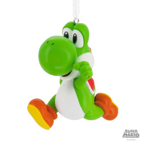 Yoshi Hallmark Christmas Ornament - Super Mario Video Game Gift