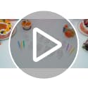 MTLEE Macaron Number 12 Birthday Candle Set with 12 Spiral Candles