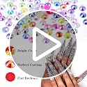 25000 Clear Flatback Rhinestones 4mm for Crafts & Nail Art
