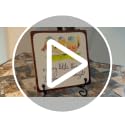 Every Little Thing Is Gonna Be Alright Wooden Plaque Decor - 5x5 Inch Bird Sign with Metal Support