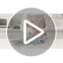 Cotton Kitchen Towels Set - Absorbent Dish Drying Cloths, 16" x 26", 4 Pack (Wine Red & Black)