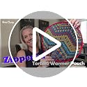 Insulated Tortilla Warmer Pouch - 12 Inch Zippered Holder for 10" Tortillas